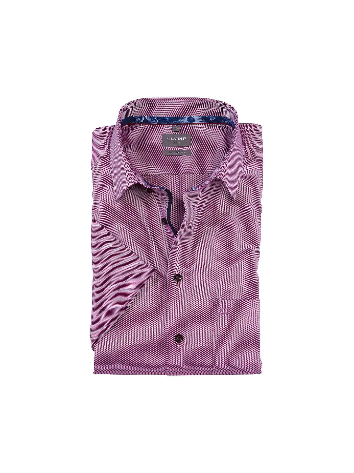 OLYMP | Hemd Comfort Fit | beere